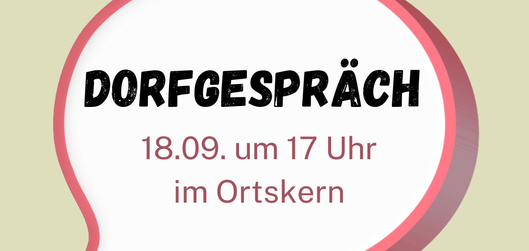 DorfGespräch - 1